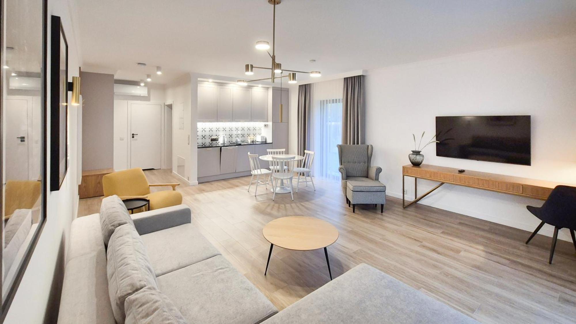 Apartamenty Dudek - Stylowe Apartamenty, 5 Minut Pieszo Do Morza! 罗威 外观 照片