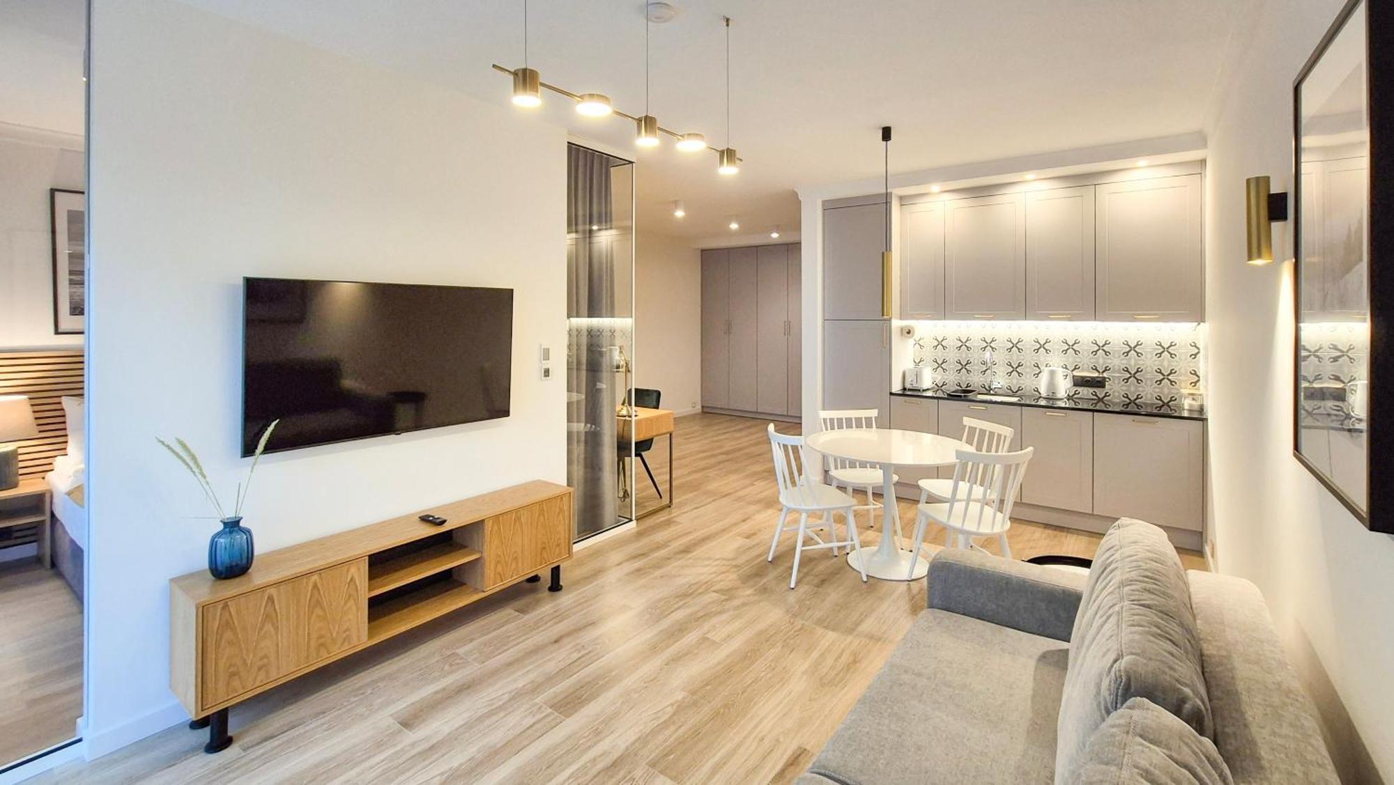Apartamenty Dudek - Stylowe Apartamenty, 5 Minut Pieszo Do Morza! 罗威 外观 照片
