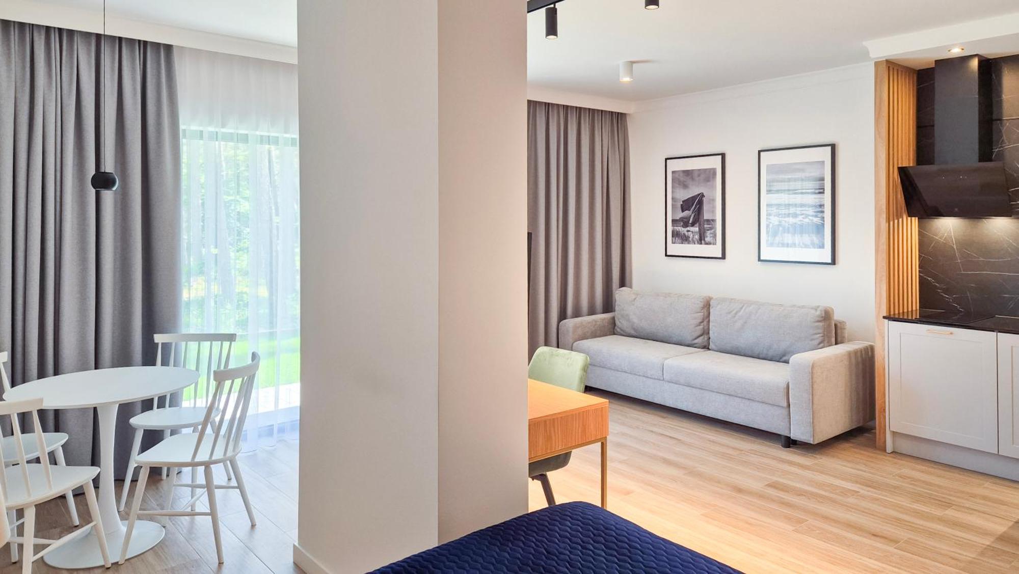 Apartamenty Dudek - Stylowe Apartamenty, 5 Minut Pieszo Do Morza! 罗威 外观 照片